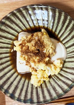 5分で簡単!ふんわり卵の冷奴-レシピのメイン写真