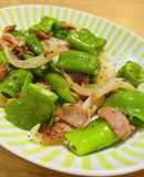 【野菜ソムリエ】万願寺甘とうマヨ炒め