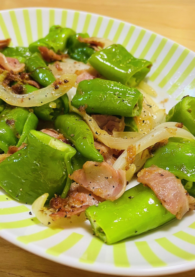 【野菜ソムリエ】万願寺甘とうマヨ炒め-レシピのメイン写真