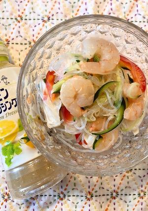 レモンドレッシングで簡単ヤムウンセン-レシピのメイン写真