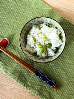 簡単、枝豆ご飯-レシピのメイン写真