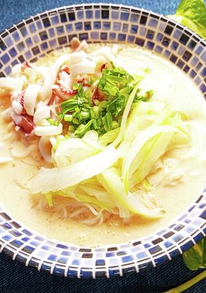 爽やか！トムヤム豆乳そうめん-レシピのメイン写真