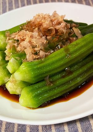 茹でオクラ-レシピのメイン写真