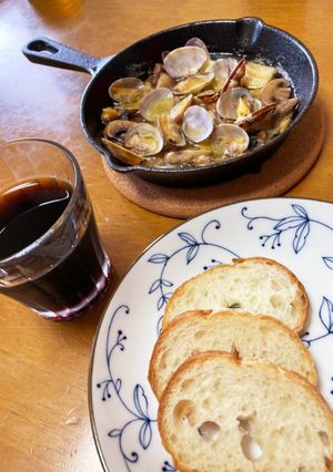 アサリのアヒージョ-レシピのメイン写真