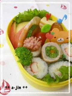 お弁当に✿デージーウインナーのちくわ詰め-レシピのメイン写真