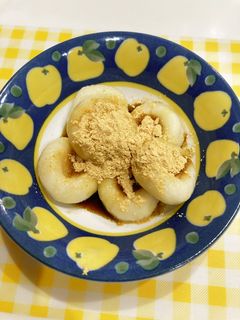【もうすぐお月見】モチモチ豆腐白玉団子-レシピのメイン写真