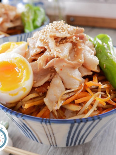 バランスばっちり\きんぴら肉丼/-レシピのメイン写真