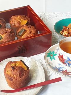 【野菜ソムリエ】かぼちゃのマフィン-レシピのメイン写真