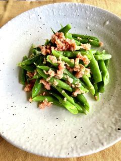さやいんげんの洋風和え物-レシピのメイン写真