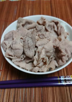 わが家の丼 5分以内で完成！ 豚ポン丼-レシピのメイン写真