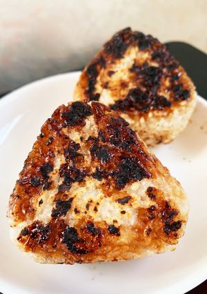 余りご飯の焼きおにぎり！！-レシピのメイン写真
