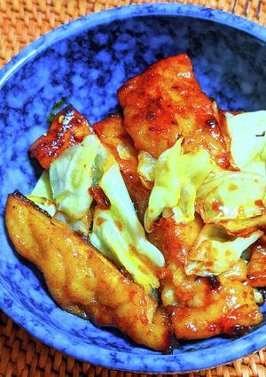 さつま揚げとキャベツのカレー炒め-レシピのメイン写真