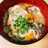 けんちんうどん、野菜薄切り
