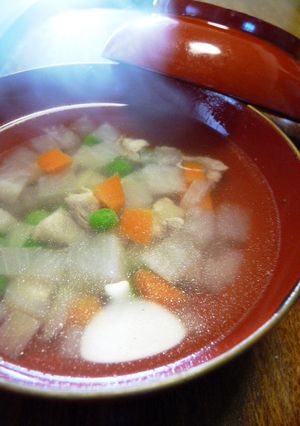 野菜のあられ椀-レシピのメイン写真