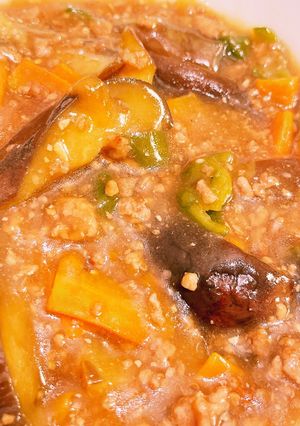 こどもと♬簡単やさしい味の麻婆茄子-レシピのメイン写真