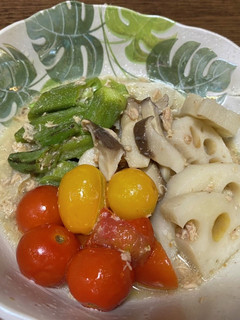 蓮根・野菜のしょうが味噌煮-レシピのメイン写真