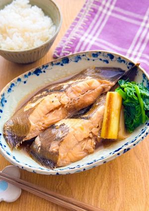 甘めの味付けのカレイの煮付け-レシピのメイン写真