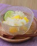 黄桃と白きくらげのホットデザート