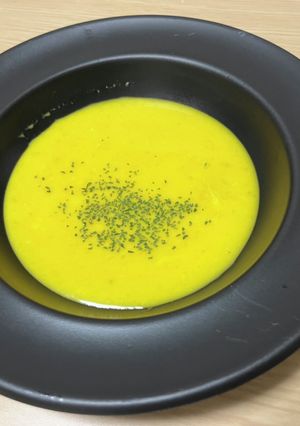 ミキサー不要のかぼちゃのスープ【お洒落】-レシピのメイン写真