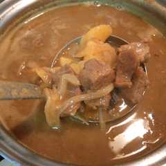 รูปของ ブロック肉　圧力鍋で作る本格的カレー
