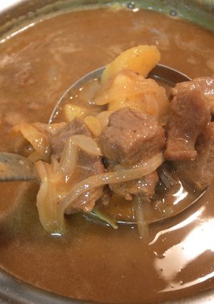 ブロック肉　圧力鍋で作る本格的カレー-レシピのメイン写真