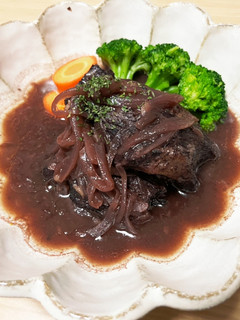 牛肉の赤ワイン煮込み-レシピのメイン写真