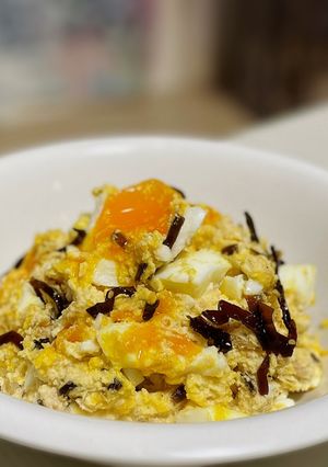 ポテサラ風！佃煮昆布とツナのおからサラダ-レシピのメイン写真