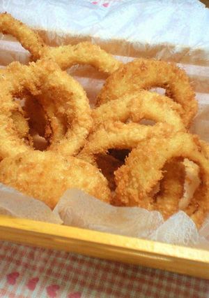 厚めの衣でサクサクッ♪オニオンリング-レシピのメイン写真