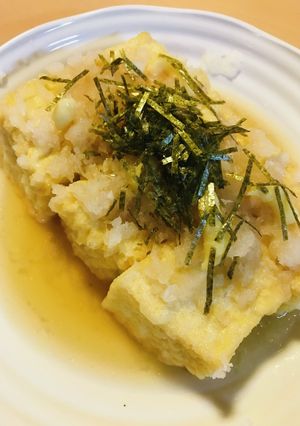 市販品活用●揚げ出し豆腐/厚揚げの付出風-レシピのメイン写真