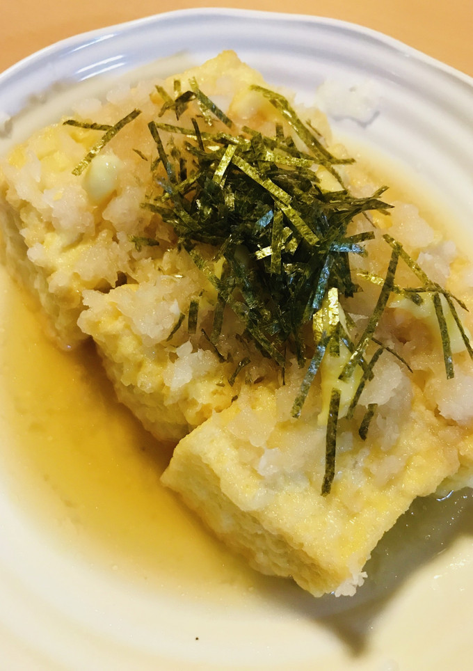 市販品活用●揚げ出し豆腐/厚揚げの付出風-レシピのメイン写真