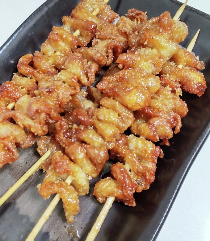 名古屋めし風!甘辛♪鳥皮串揚げ*鶏皮活用-レシピのメイン写真