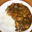 冬瓜とゴーヤのポークカレー