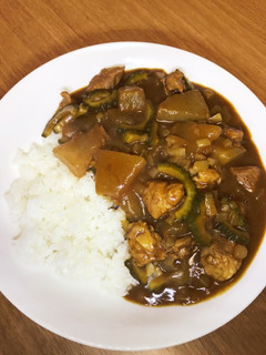 冬瓜とゴーヤのポークカレー-レシピのメイン写真