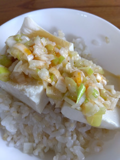暑くて食欲がなくてもOK❗豆腐ごはん❗-レシピのメイン写真