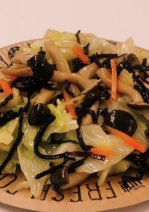 “ごま昆布煮”しめじキャベツ和-レシピのメイン写真