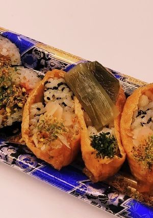 “帰ってきた助六弁当見参”&ガリ茎わかめ-レシピのメイン写真