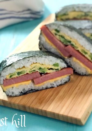 ゴーヤチャンプル風おにぎらず-レシピのメイン写真