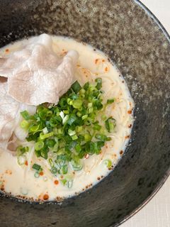 豚しゃぶピリ辛豆乳そうめん-レシピのメイン写真