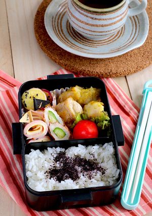 10分でできる！カレーマヨ味の焼き鳥弁当-レシピのメイン写真