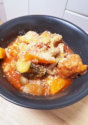 手作りミートボール☆ごろっと野菜トマト煮-レシピのメイン写真