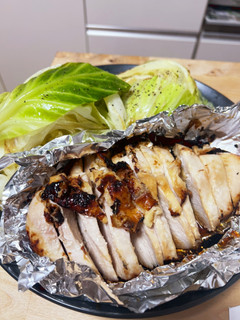 材料2つ!漬けて焼く!鶏胸肉の塩麹焼き-レシピのメイン写真