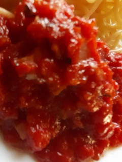 トマト缶でパスタソース-レシピのメイン写真