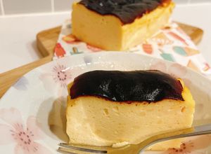 生クリーム不使用！米粉バスクチーズケーキ-レシピのメイン写真