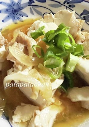 レンチン♪肉豆腐-レシピのメイン写真