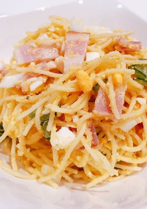 我が家の定番♡スパサラ-レシピのメイン写真