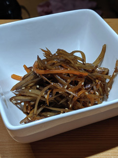 料理初心者も作りやすい「きんぴらごぼう」-レシピのメイン写真