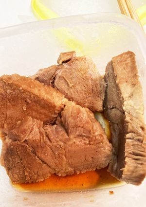 ブロック肉を使った煮豚-レシピのメイン写真