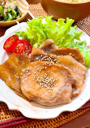 豚ロース肉の味噌焼き♩-レシピのメイン写真