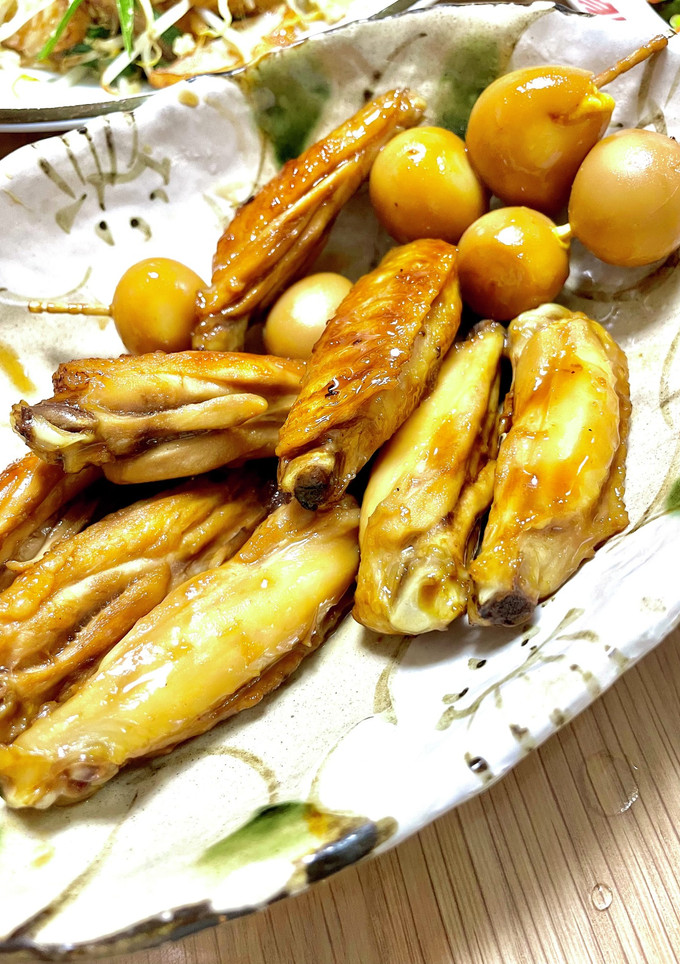 ⭐︎照りうま簡単‼︎手羽中の照り煮⭐︎-レシピのメイン写真