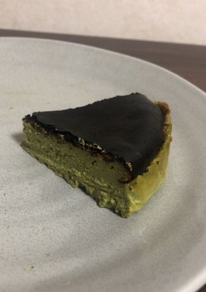 抹茶のバスクチーズケーキ-レシピのメイン写真